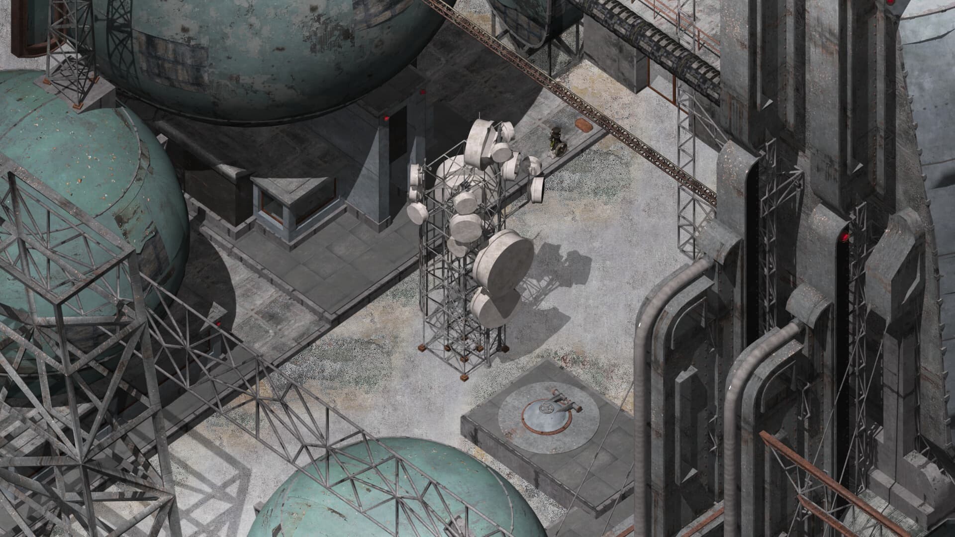 RPG Maker MZ - CyberCity Industrial Sector Tiles Featured Screenshot #1