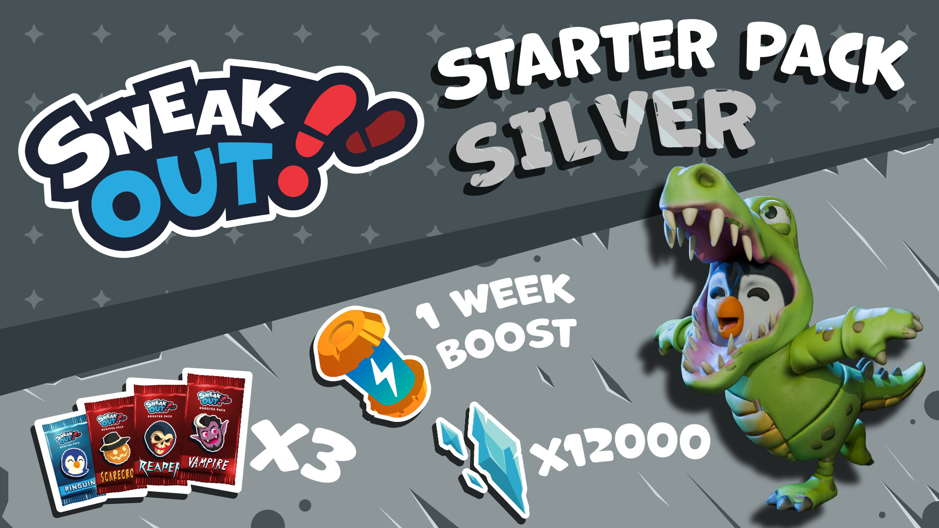 Sneak Out - Starter Pack Silver в Steam