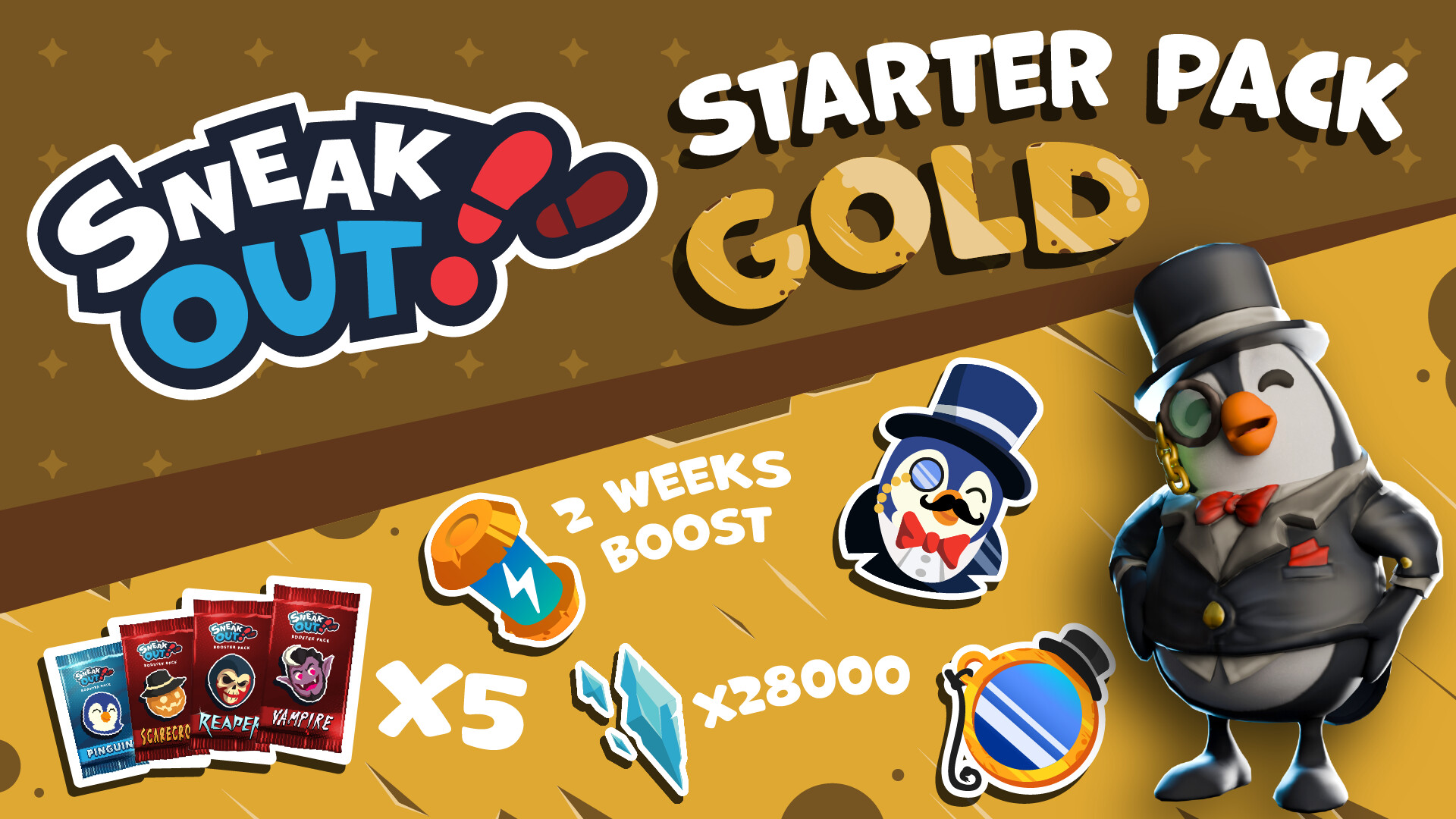 Sneak Out - Starter Pack Gold Featured Screenshot #1