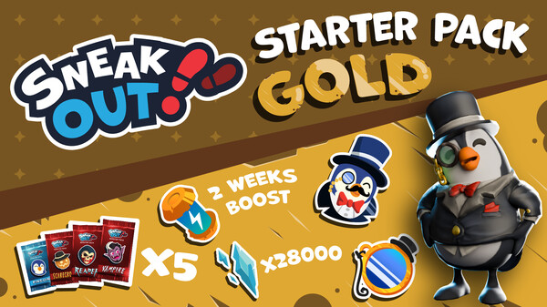 Sneak Out - Starter Pack Gold
