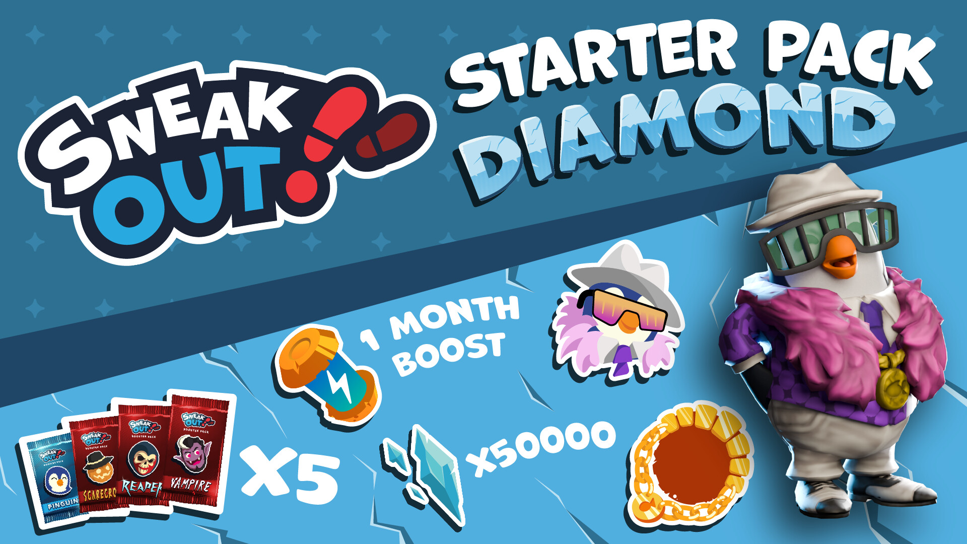 Sneak Out - Starter Pack Diamond Featured Screenshot #1