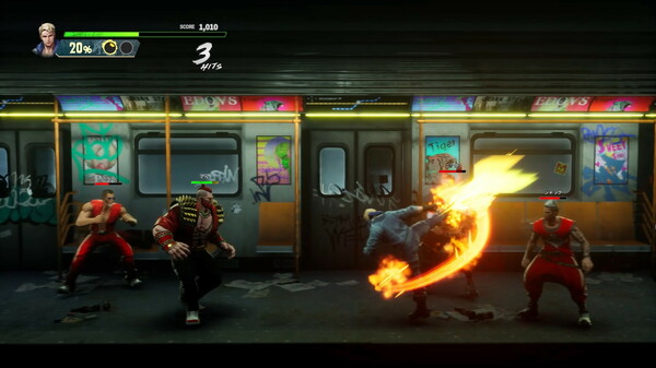 Double Dragon Revive: скриншот 1