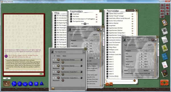 Fantasy Grounds - CoC: Trail of Tsathogghua