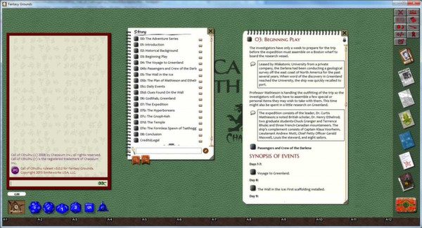 Fantasy Grounds - CoC: Trail of Tsathogghua