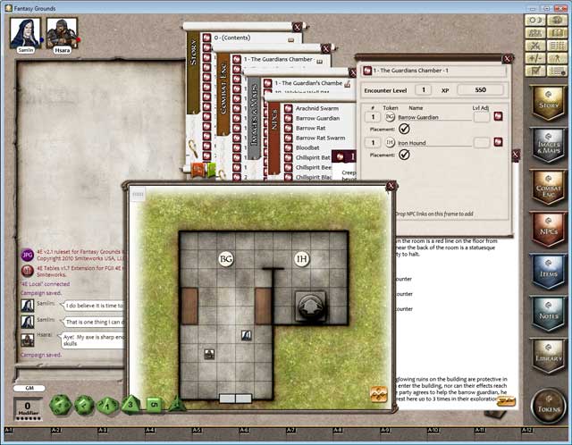 Fantasy Grounds - 4E: Lands of Darkness #1: The Barrow Grounds Featured Screenshot #1