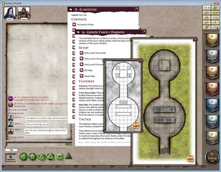 Fantasy Grounds - 4E: Lands of Darkness #1: The Barrow Grounds