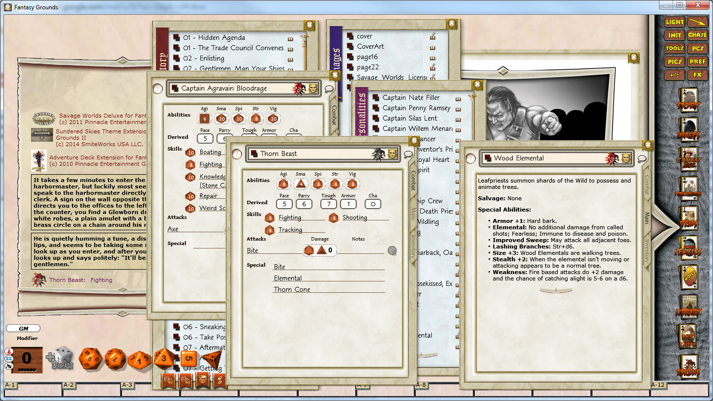 Fantasy Grounds - Sundered Skies #5 - The Race Featured Screenshot #1