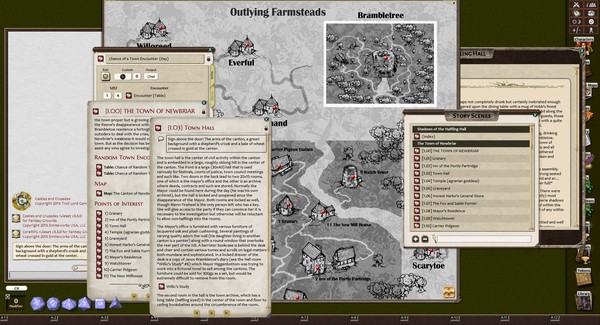 Fantasy Grounds - C&C: U1 Shadows of Halfling Hall