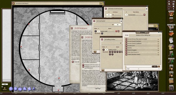 Fantasy Grounds - C&C: U1 Shadows of Halfling Hall