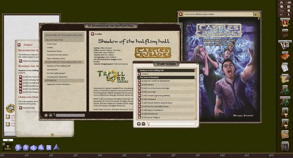Fantasy Grounds - C&C: U1 Shadows of Halfling Hall