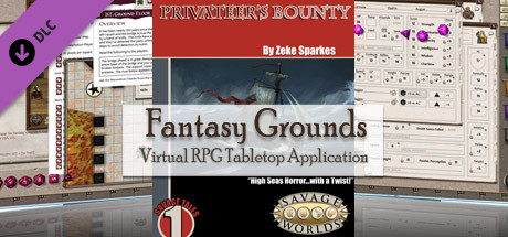 Fantasy Grounds - SW: Savage Tales #1: Privateer's Bounty! banner image