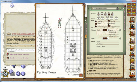Fantasy Grounds - SW: Savage Tales #1: Privateer's Bounty!