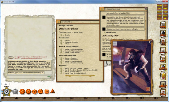 Fantasy Grounds - SW: Savage Tales #1: Privateer's Bounty!