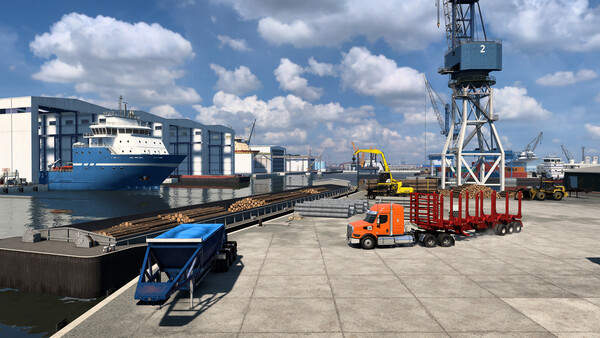 American Truck Simulator - Louisiana — скриншот 11