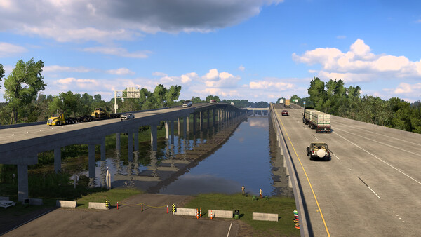 American Truck Simulator - Louisiana — скриншот 4