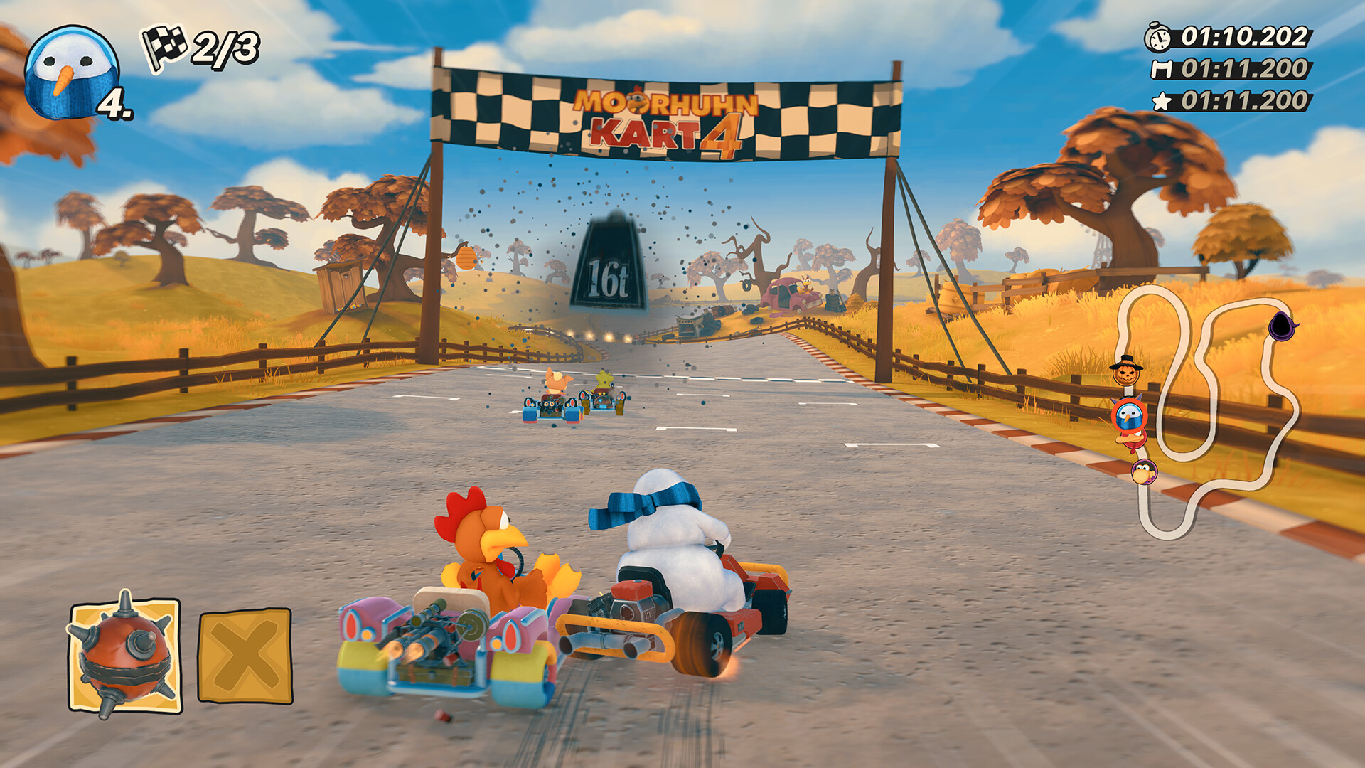 Moorhuhn Kart 4 screenshot 13