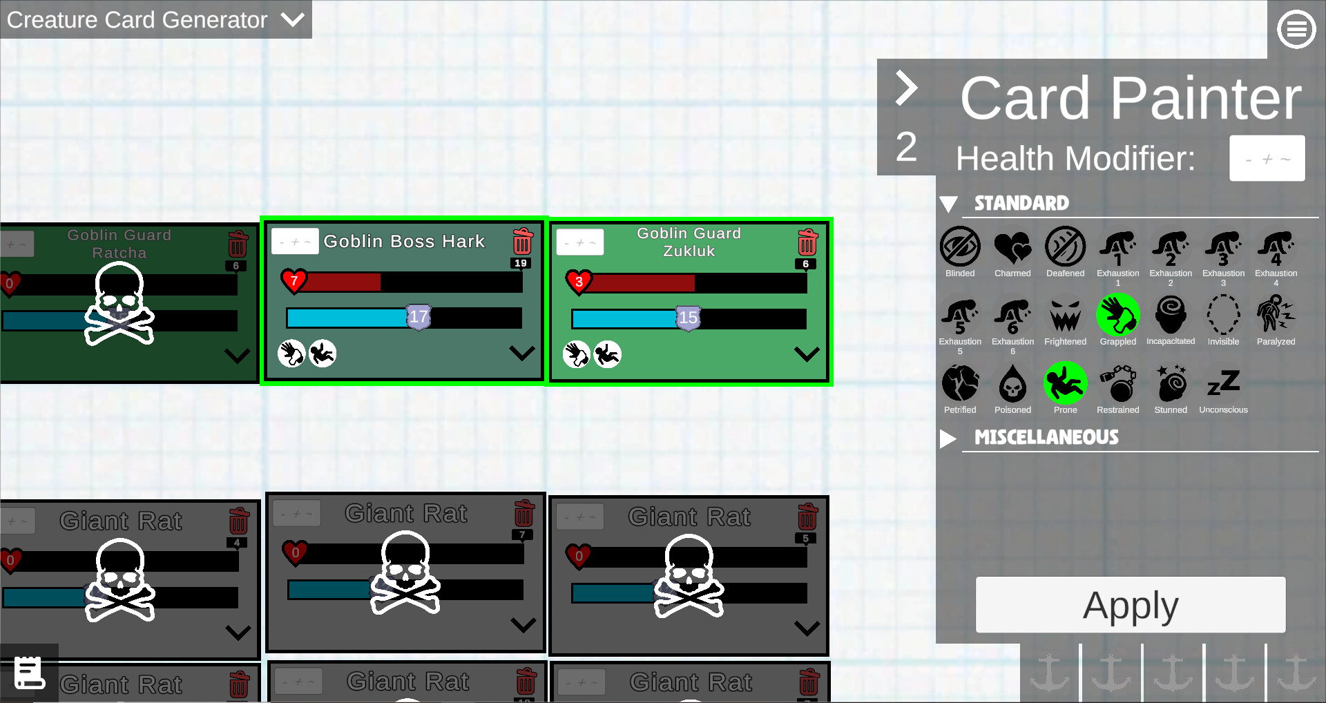 Table Top Creature Tracker screenshot 2