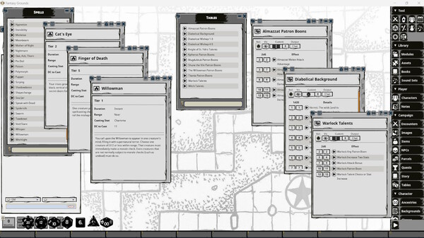 Fantasy Grounds - Cursed Scroll Zine, Vol. 1: Diablerie!