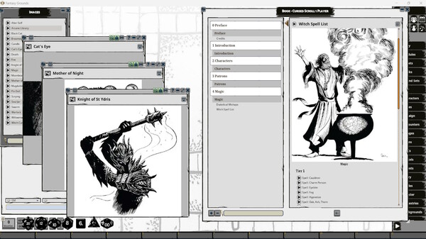 Fantasy Grounds - Cursed Scroll Zine, Vol. 1: Diablerie!