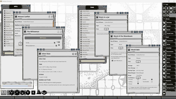Fantasy Grounds - Cursed Scroll Zine, Vol. 1: Diablerie!