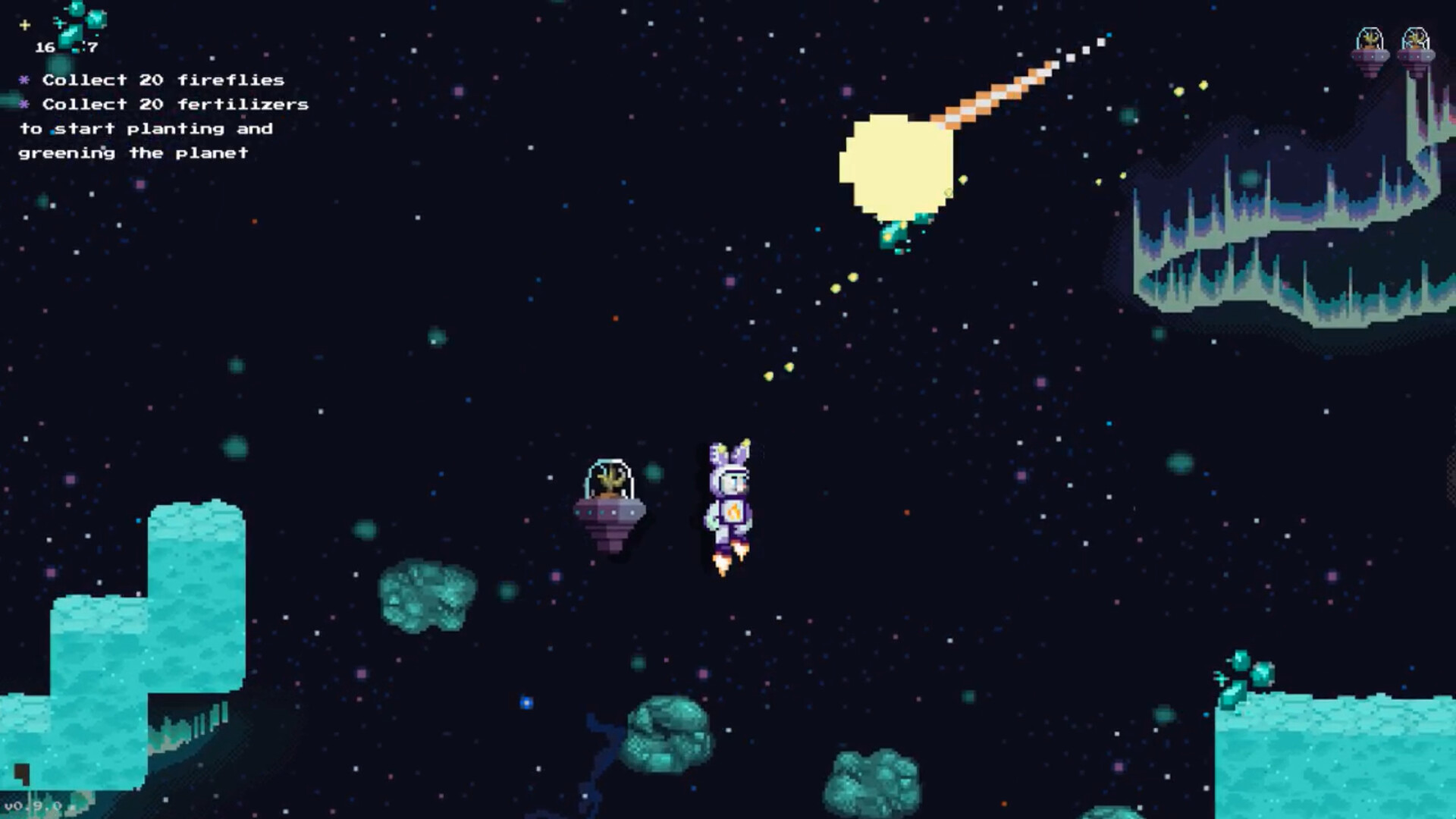 Bunny Space Odyssey: FlopHop screenshot