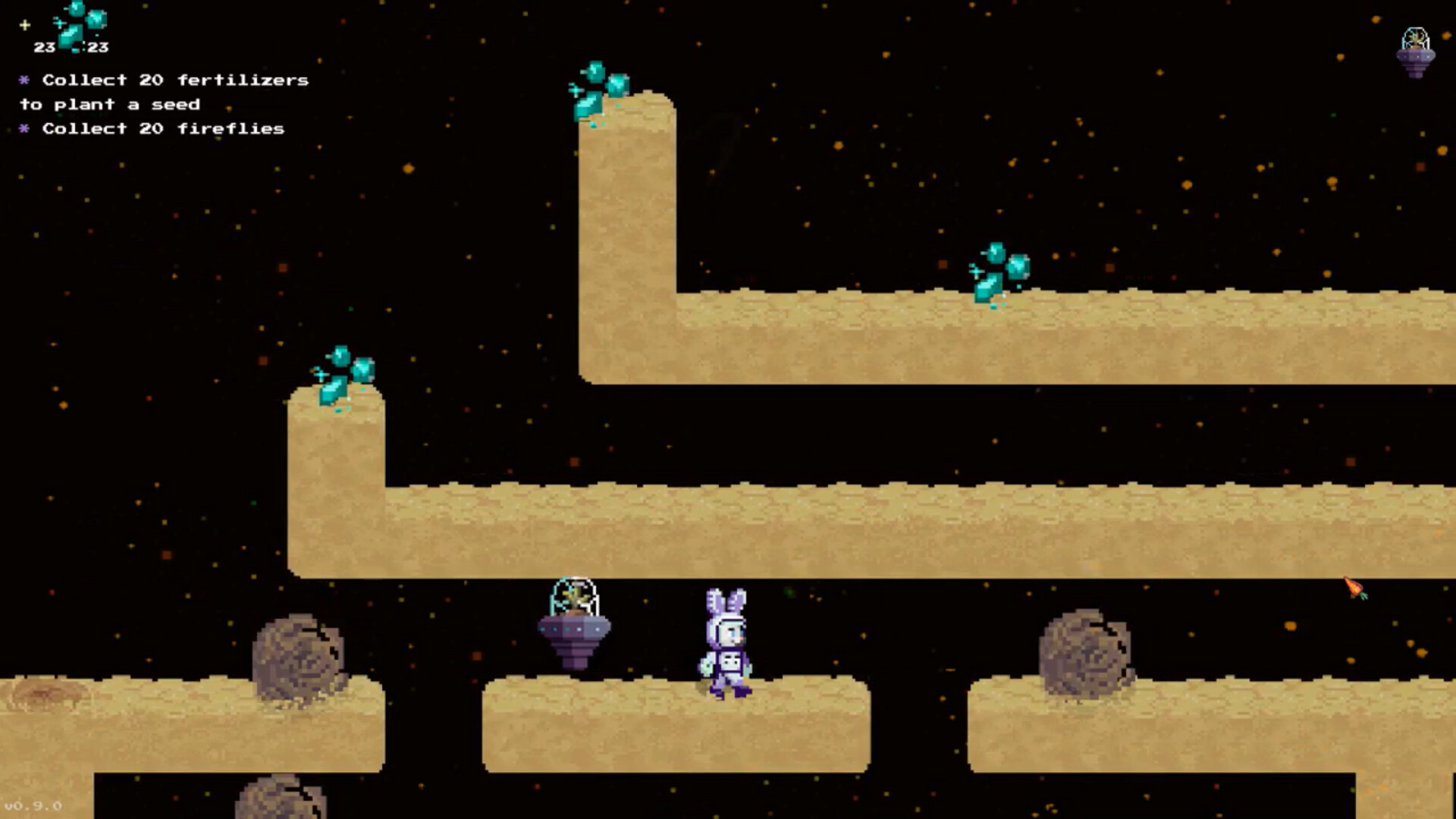 Bunny Space Odyssey: FlopHop screenshot 15