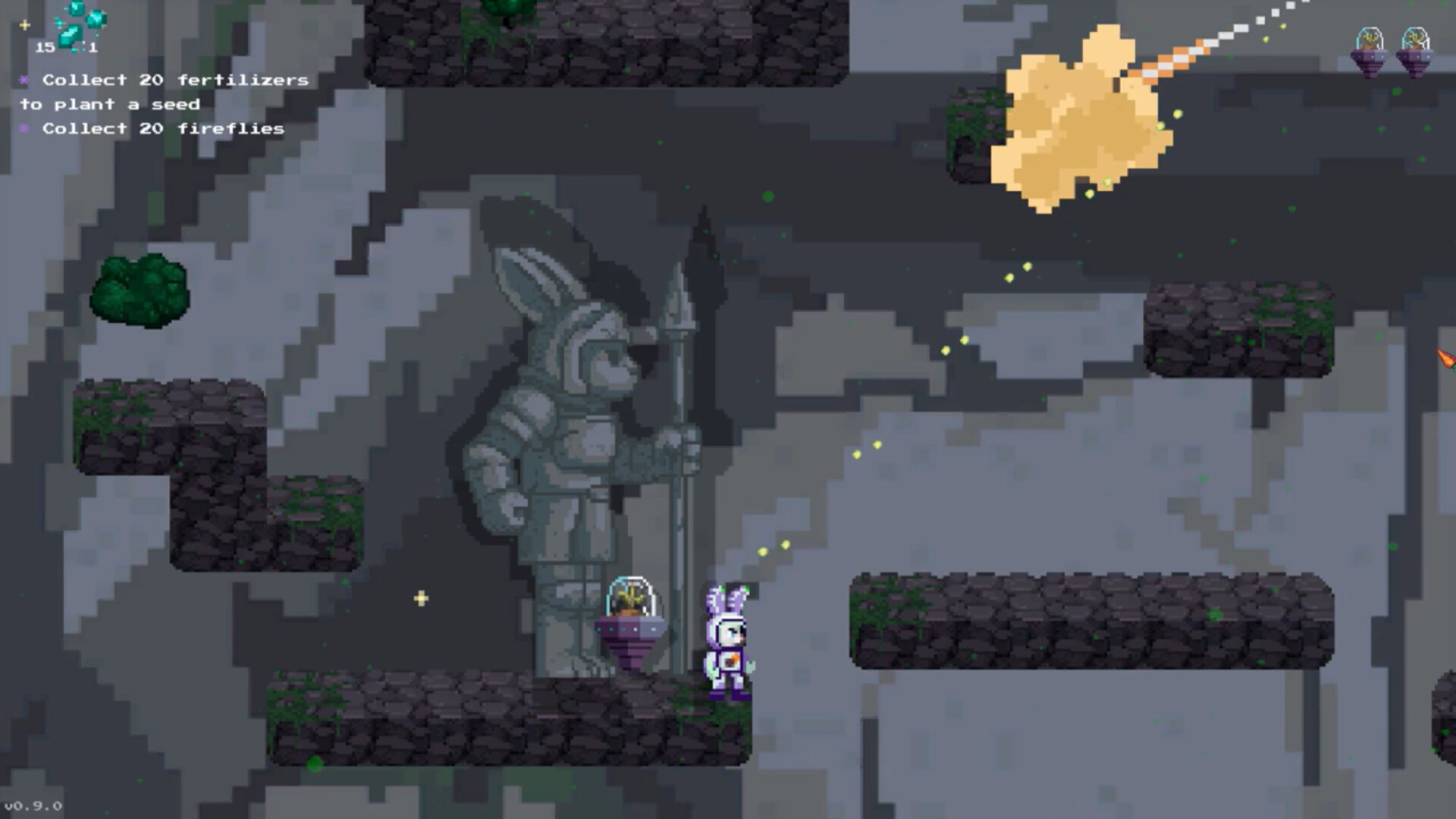 Bunny Space Odyssey: FlopHop screenshot 4