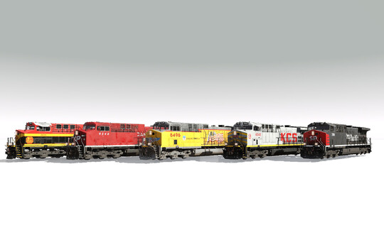Trainz 2019 DLC - ProTrain: AC4400CW Loco Bundle 1