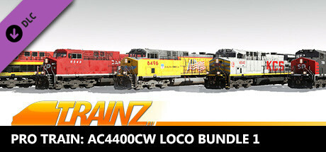 Trainz 2022 DLC - ProTrain: AC4400CW Loco Bundle 1 banner image