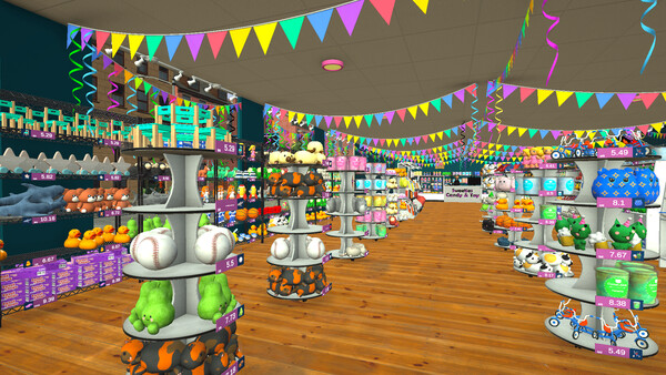 Candy & Toys Store Simulator.