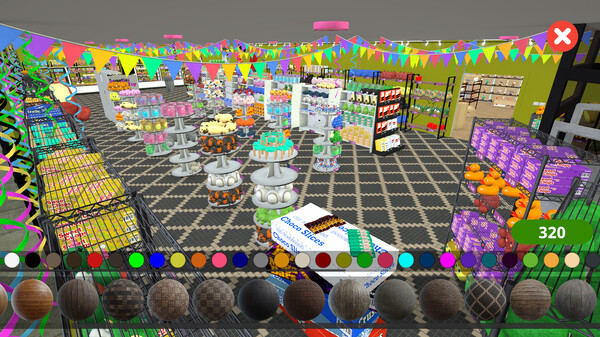 Candy & Toys Store Simulator.