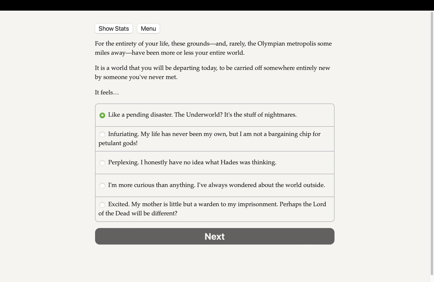 Fields of Asphodel Demo Featured Screenshot #1