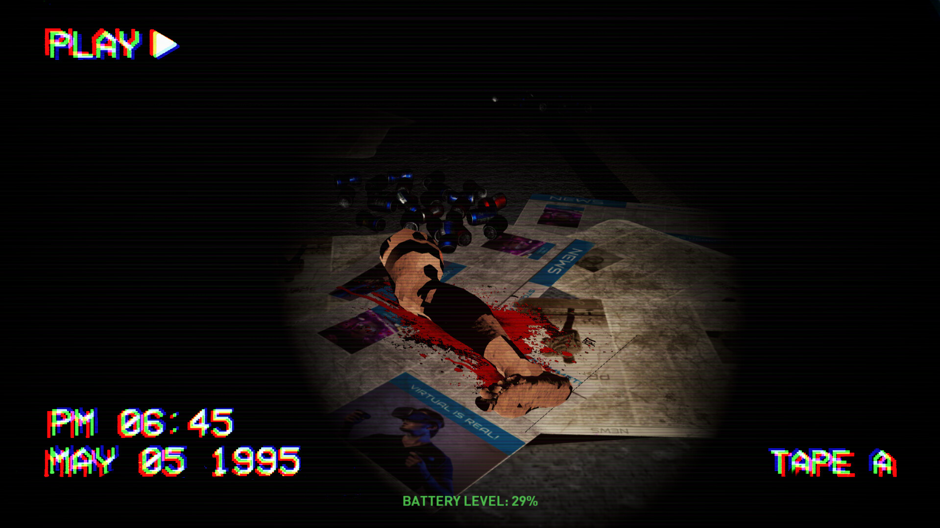 BackRooms 1995 The Lost Footage Chapter 1 screenshot #8
