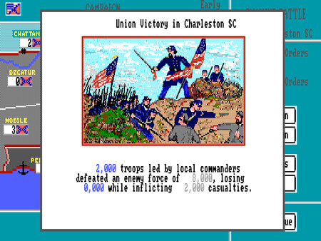 Скриншот из No Greater Glory: The American Civil War