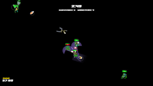 Humans vs Monsters game for Linux 1