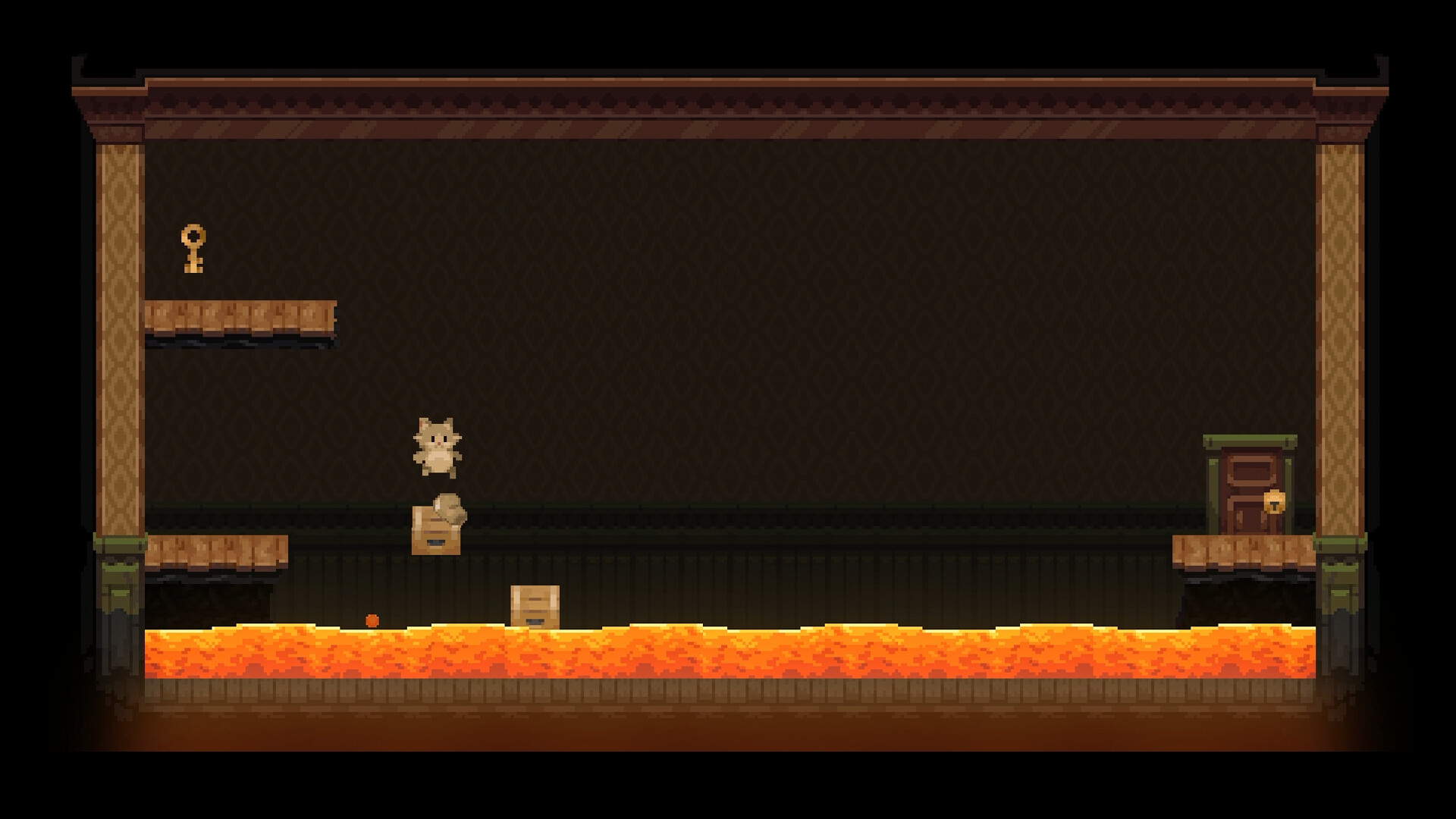#4. Backrooms Cats and Lava (Steam) Bởi: Galactic Geckon