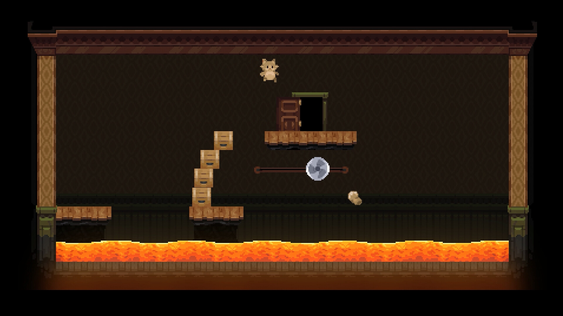 #6. Backrooms Cats and Lava (Steam) Bởi: Galactic Geckon