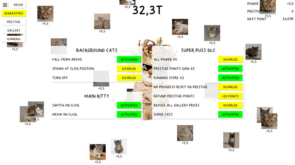 Cats Clicker: Super Puss Edition for steam Cats Clicker: Super Puss Edition for steam