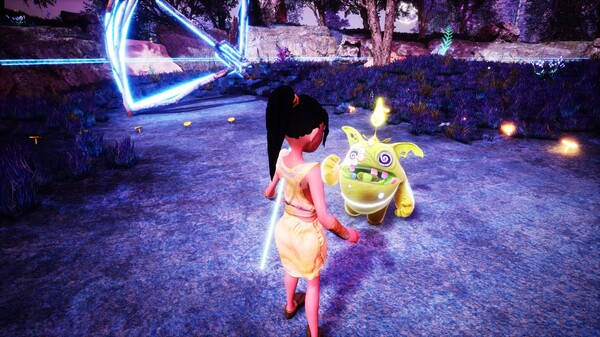 Screenshot of Kun’tewiktuk: A Mi’kmaw Adventure gameplay showing in-action mechanics