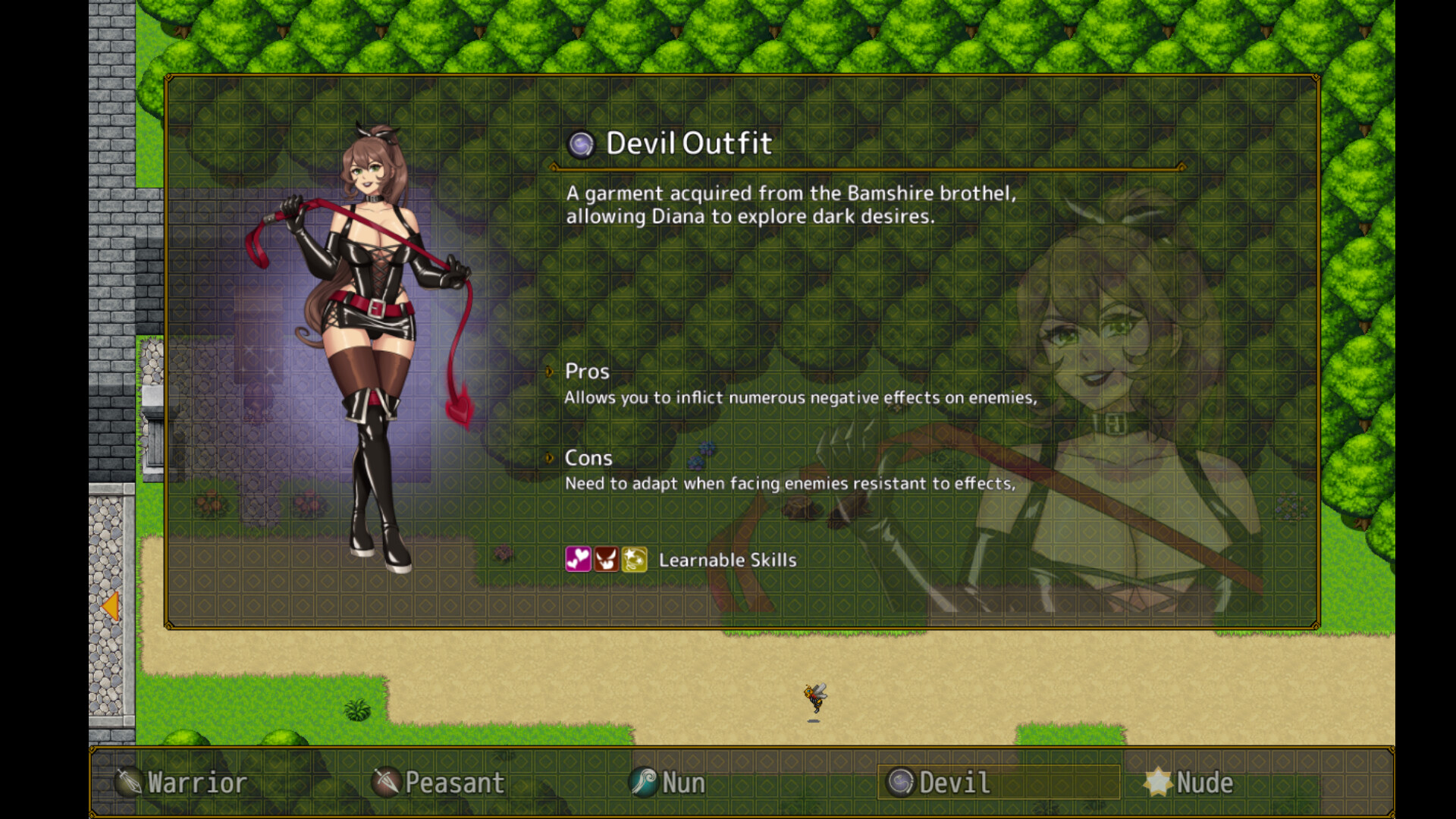 Diana's Quest: From Princess to Peasant