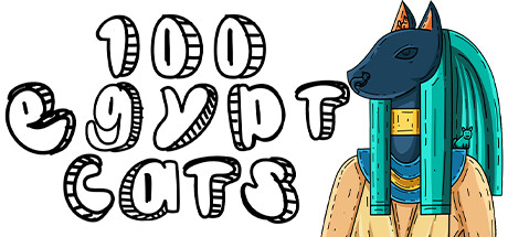 100 Egypt Cats Cover Image