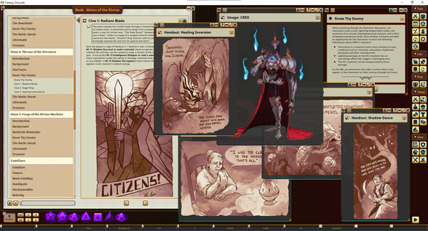 Fantasy Grounds - Motes of the Divine