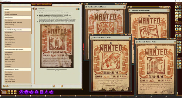 Fantasy Grounds - Motes of the Divine
