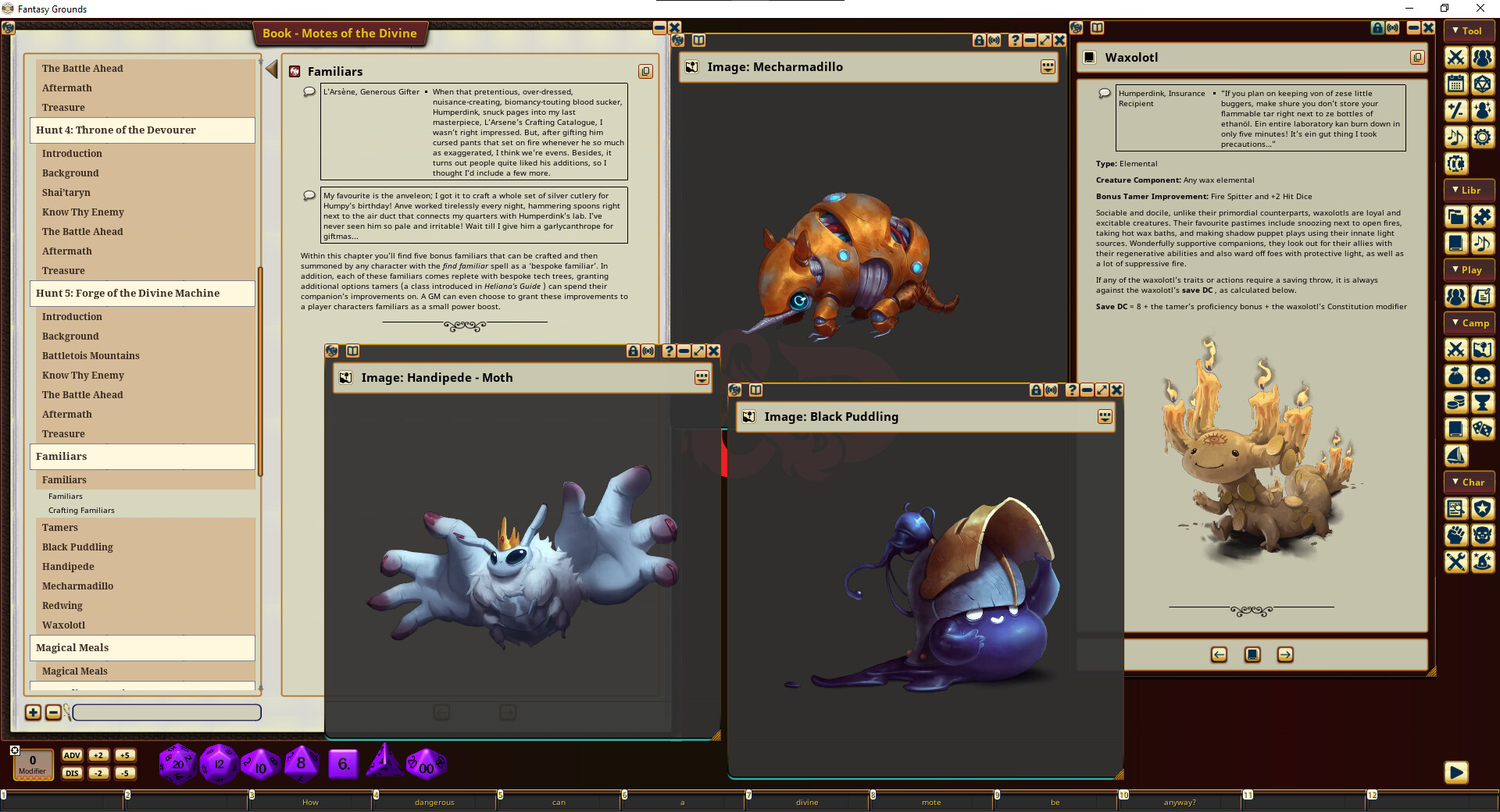 Fantasy Grounds - Motes of the Divineのスクリーンショット 1