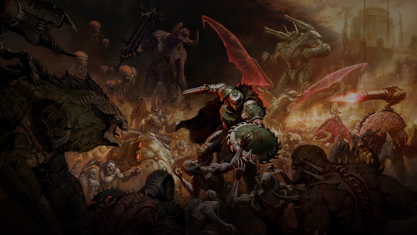 DOOM: The Dark Ages - Imagem de Fundo do Jogo
