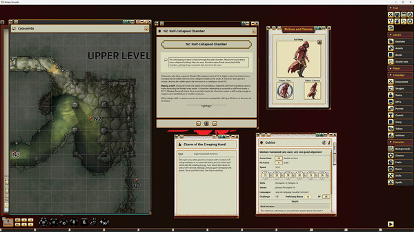 Fantasy Grounds - D&D Vecna: Nest of the Eldritch Eye for steam