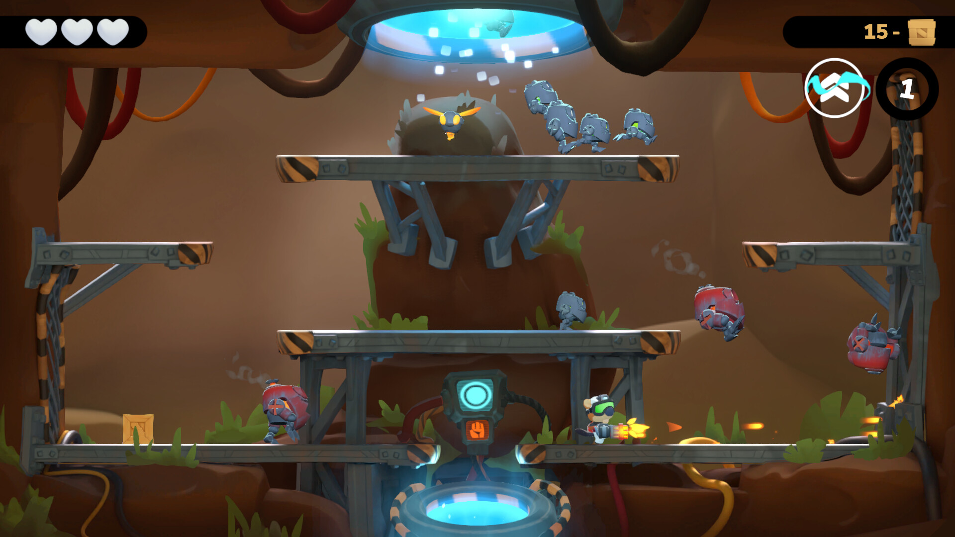 Guns and Bots screenshot