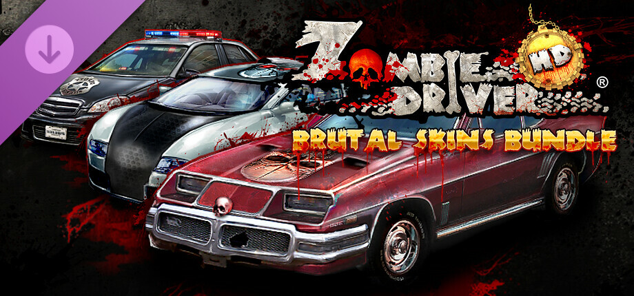 Zombie Driver HD Brutal Car Skins cover art