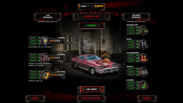 Zombie Driver HD Brutal Car Skins