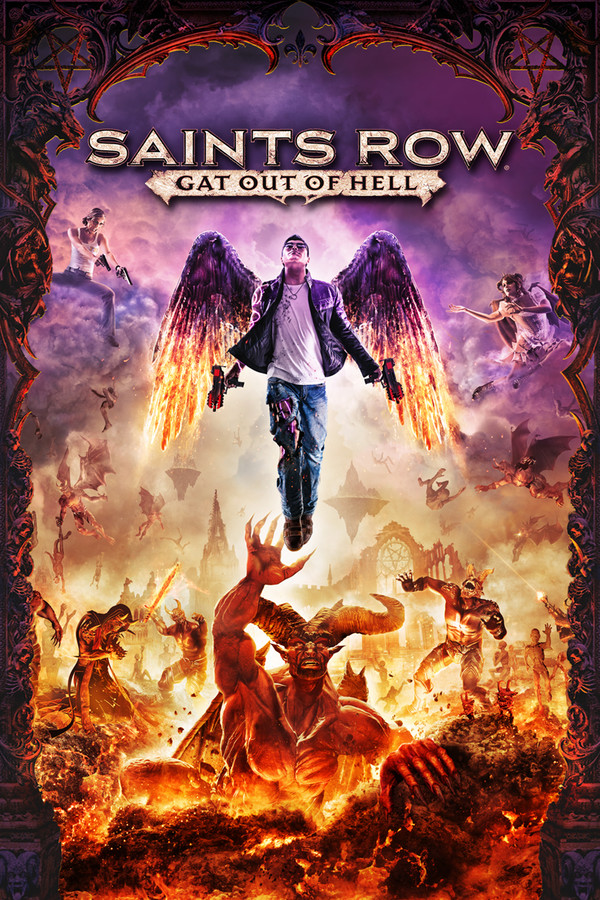 Capa de Saints Row: Gat out of Hell